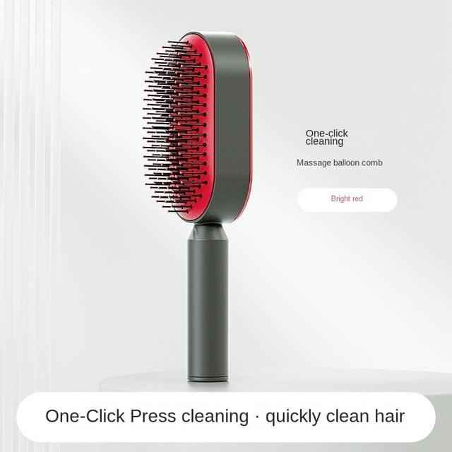 Self Cleaning Anti-Static Hair Brush