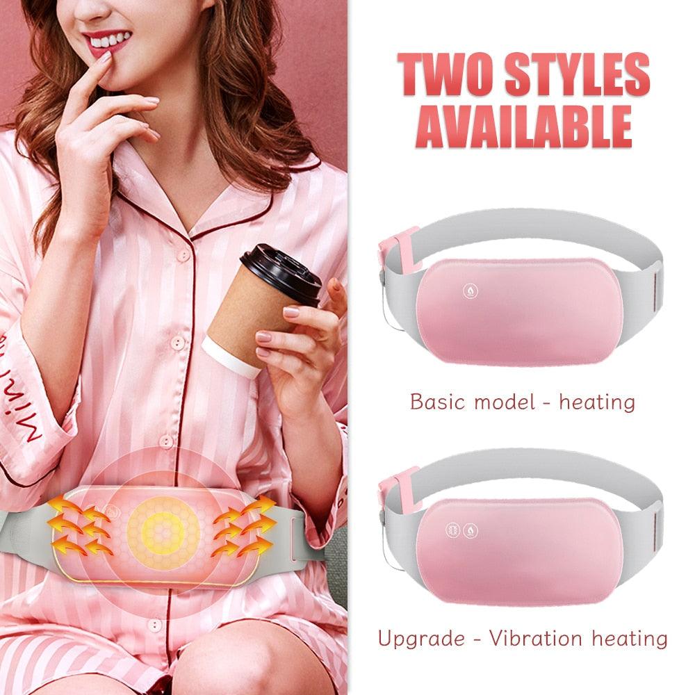 Electric Heated Hot Compress Belt Massager - Amanda beauty