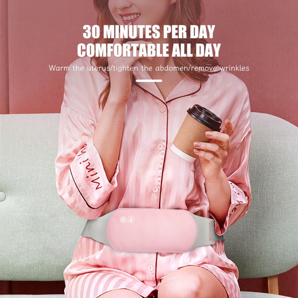Electric Heated Hot Compress Belt Massager - Amanda beauty