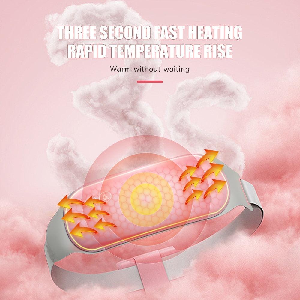 Electric Heated Hot Compress Belt Massager - Amanda beauty