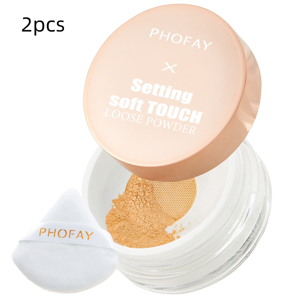 Soft Touch Loose Setting Powder – Lightweight Makeup Finish