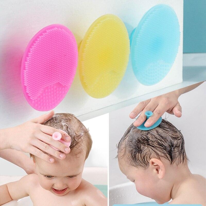 Silicone Soft Baby Bath Massage Brush - Amanda beauty