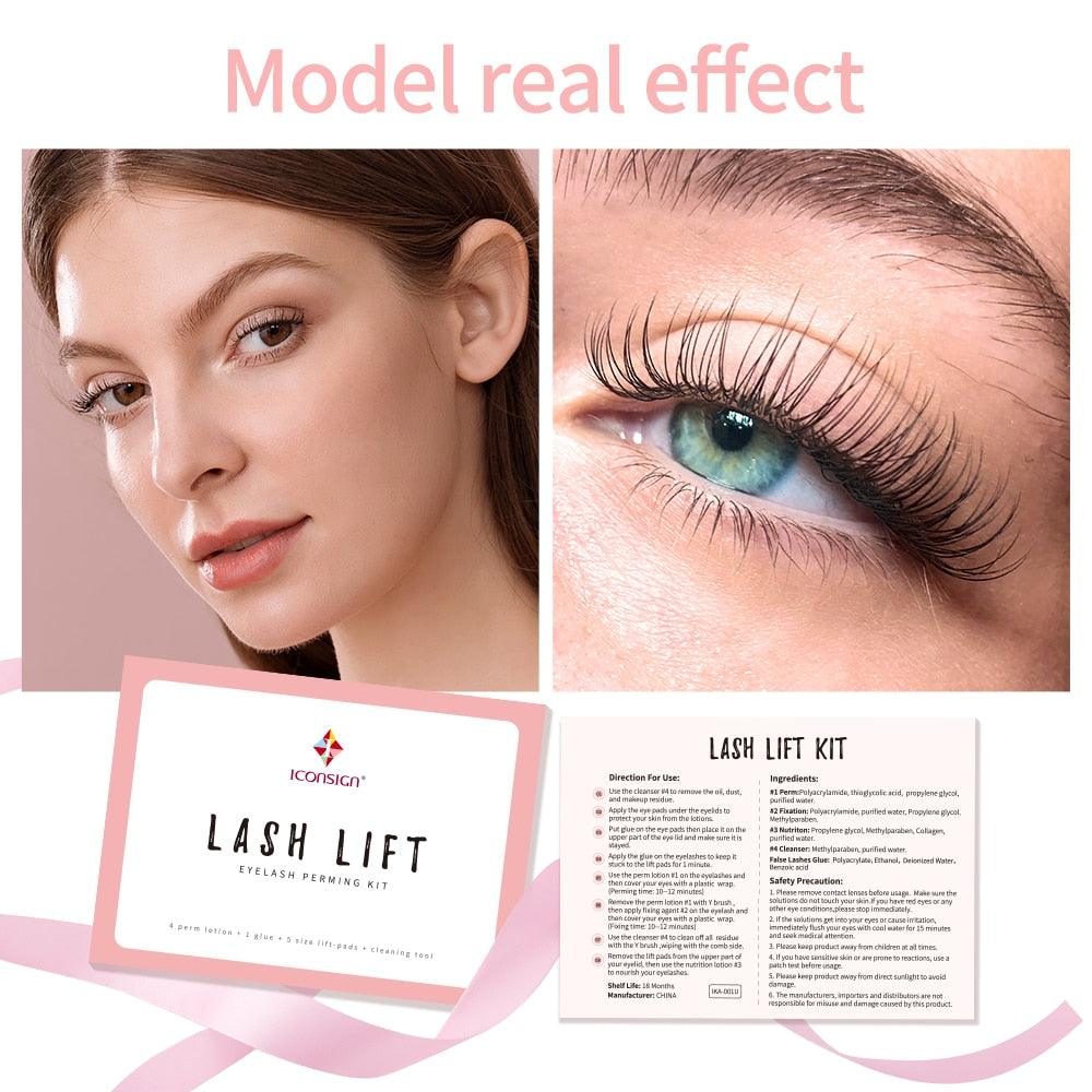 Dropshipping ICONSIGN Lash Lift Kit Lifiting Eyelash - Amanda beauty