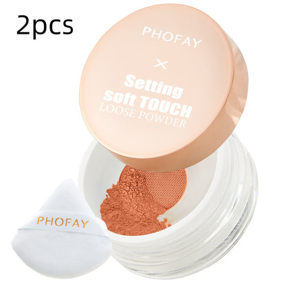 Soft Touch Loose Setting Powder – Lightweight Makeup Finish
