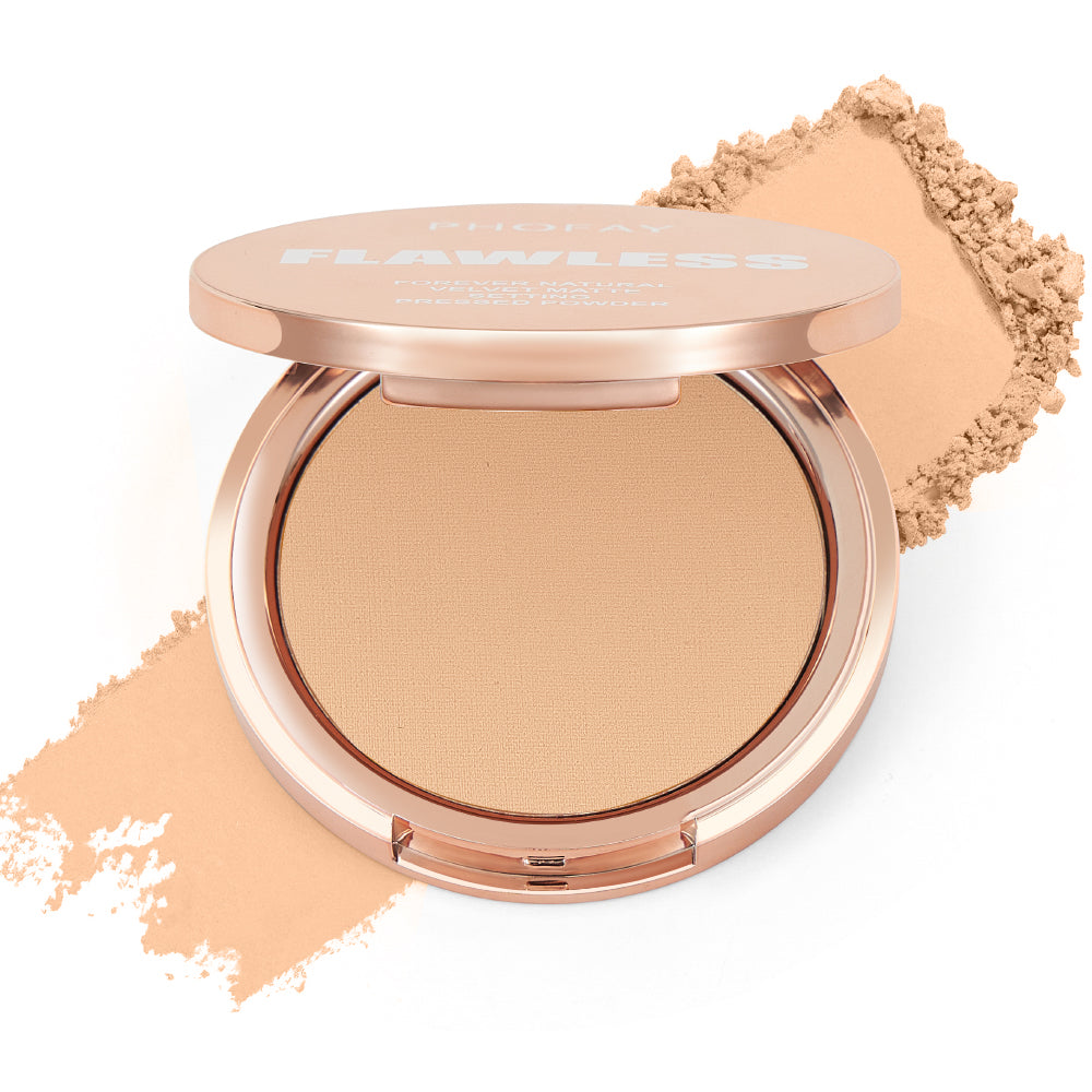 Matte Setting Pressed Powder – Shine Control & Smooth Finish