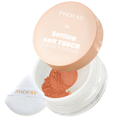 Soft Touch Loose Setting Powder – Lightweight Makeup Finish