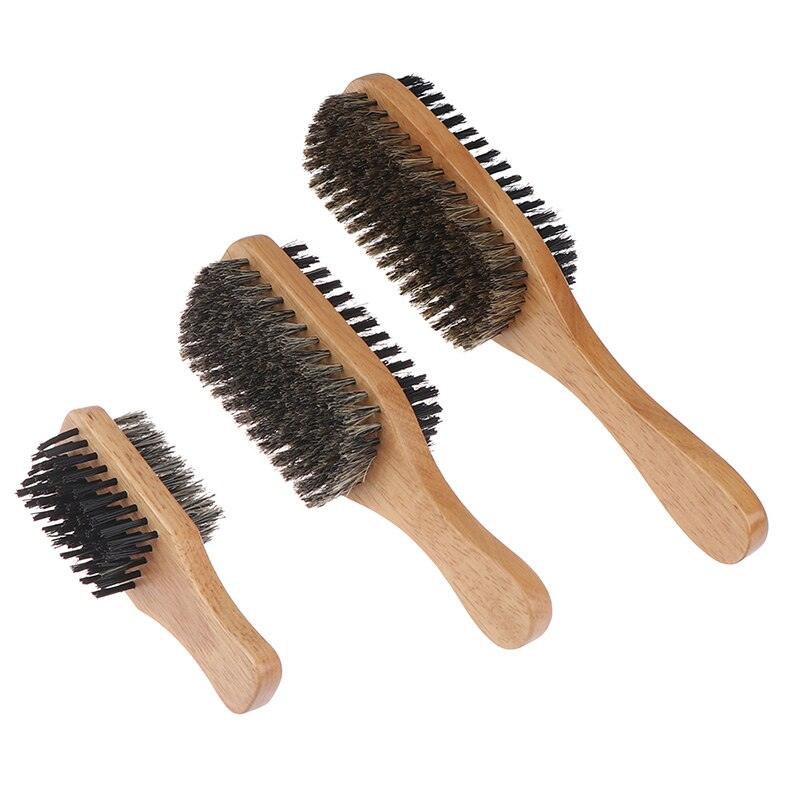 Men Boar Bristle Beard Brush - Amanda beauty