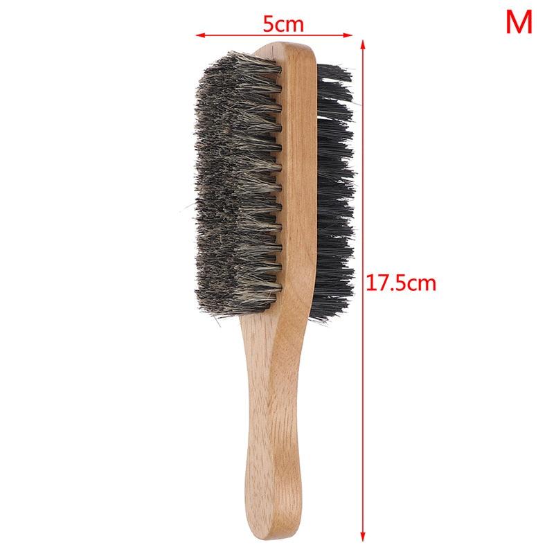 Men Boar Bristle Beard Brush - Amanda beauty