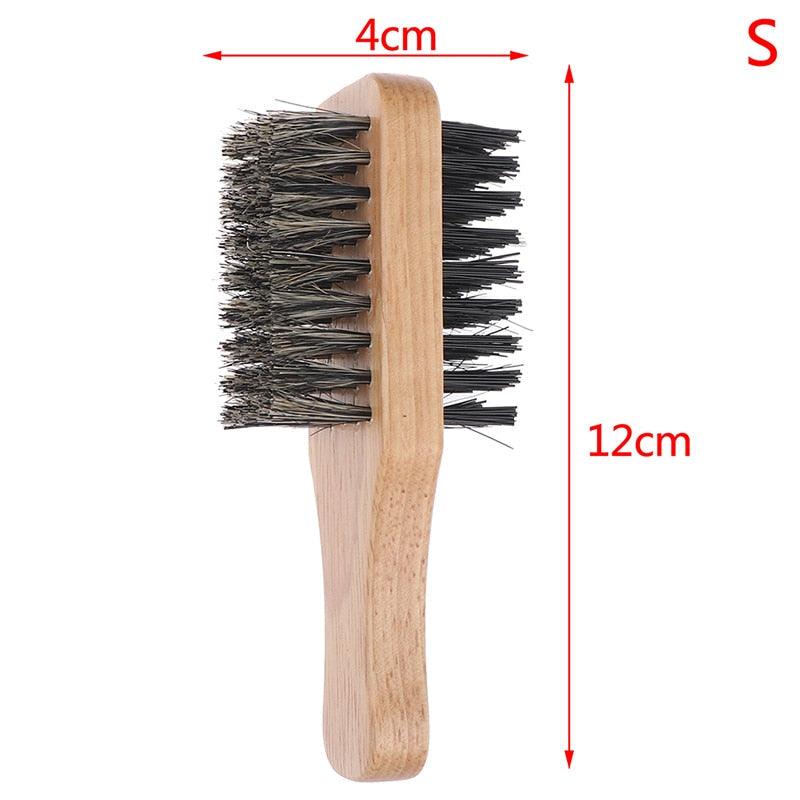 Men Boar Bristle Beard Brush - Amanda beauty