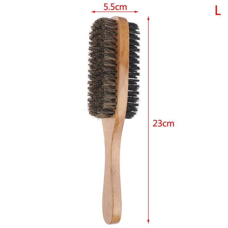 Men Boar Bristle Beard Brush - Amanda beauty