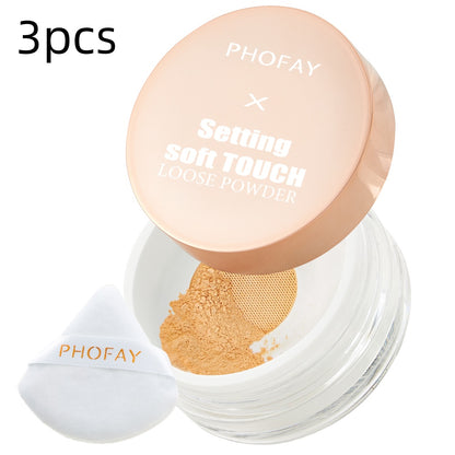 Soft Touch Loose Setting Powder – Lightweight Makeup Finish
