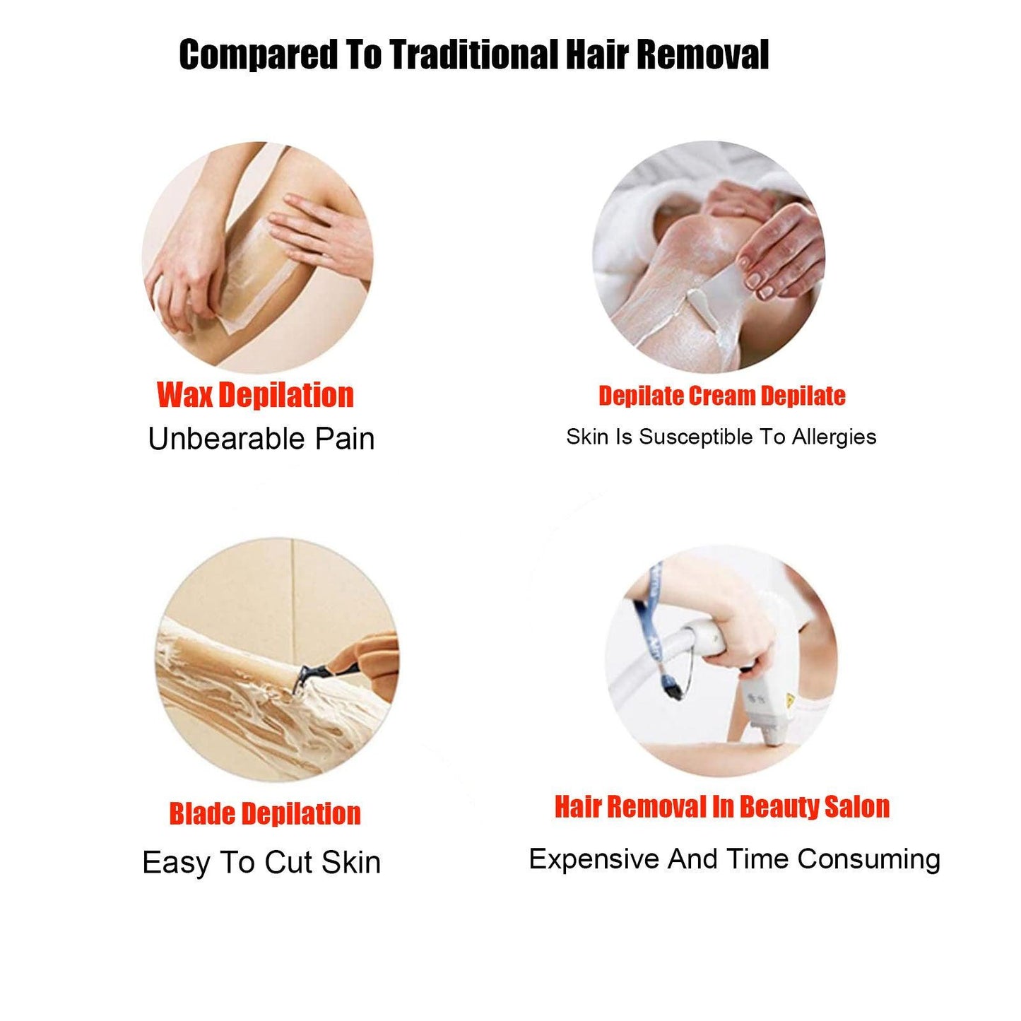 Hair Removal Epilator - Amanda beauty