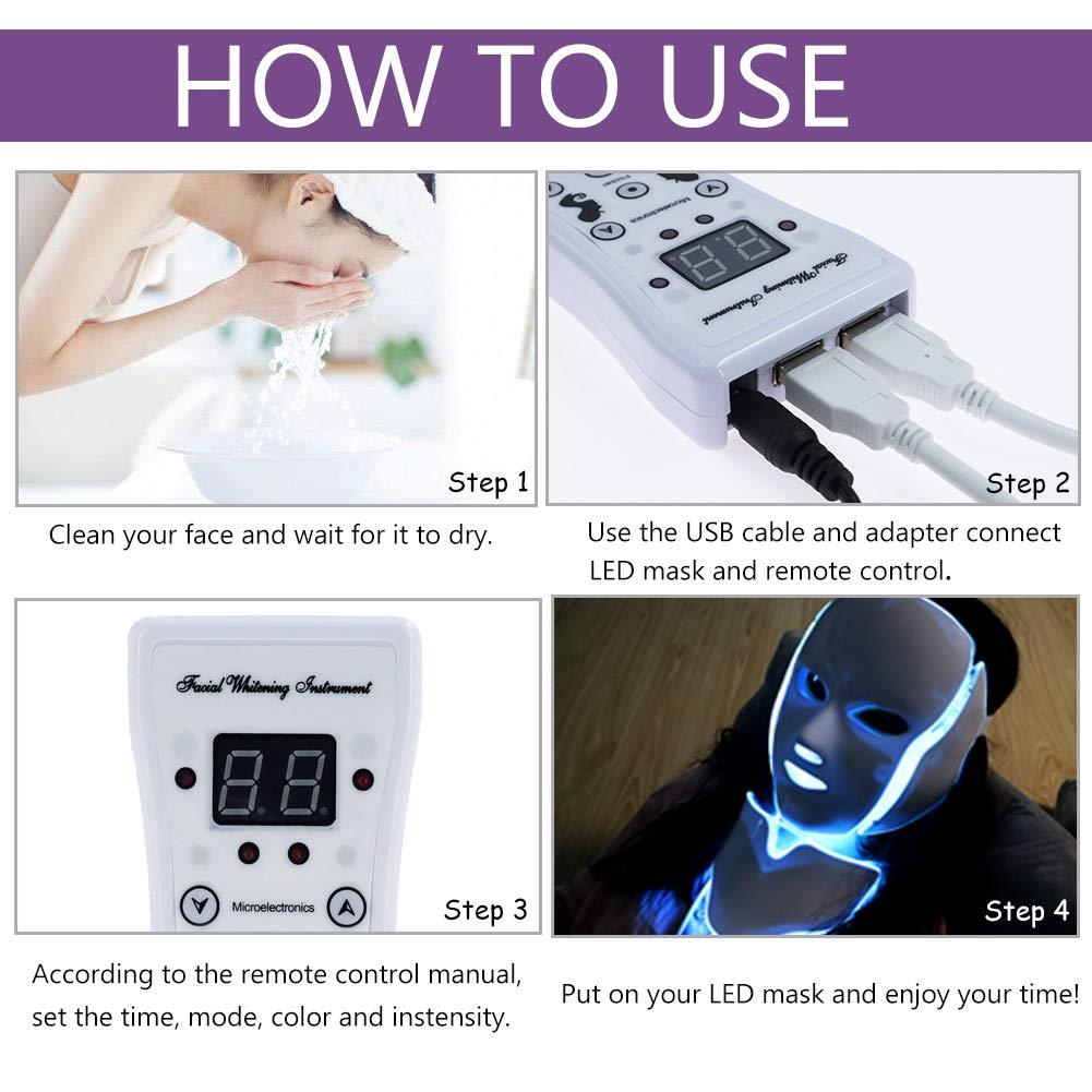 LED Facial Mask - Amanda beauty
