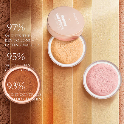 Soft Touch Loose Setting Powder – Lightweight Makeup Finish