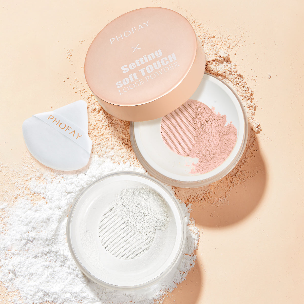 Soft Touch Loose Setting Powder – Lightweight Makeup Finish
