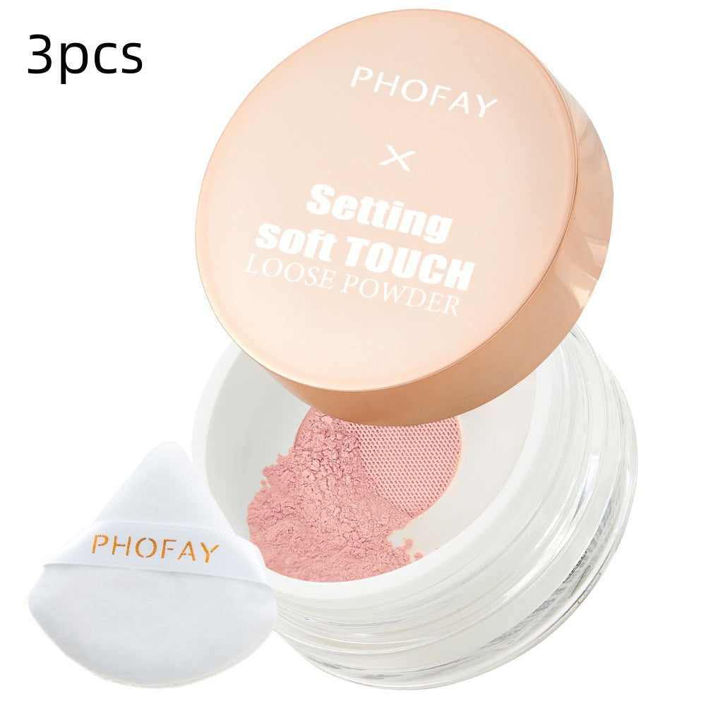 Soft Touch Loose Setting Powder – Lightweight Makeup Finish