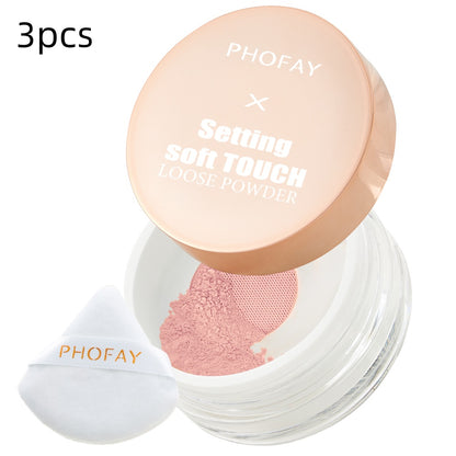 Soft Touch Loose Setting Powder – Lightweight Makeup Finish